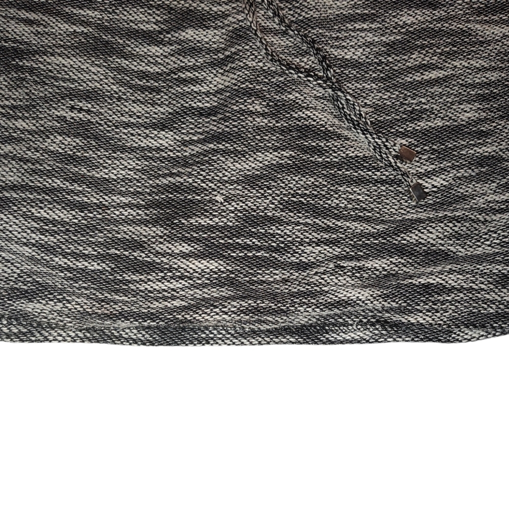 Merona Cotton Blend Heather Gray Drawstring Waist Dress Size Small - Picture 4 of 8